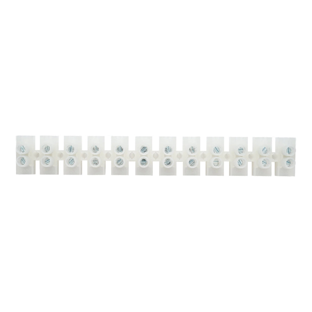 Morsettiera 60A 380V, 12 poli 25mm Leader