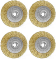 Set di Spazzole per Erbacce 4 pezzi - Spazzole Effettive 15 mm per Pulizia Terrazza