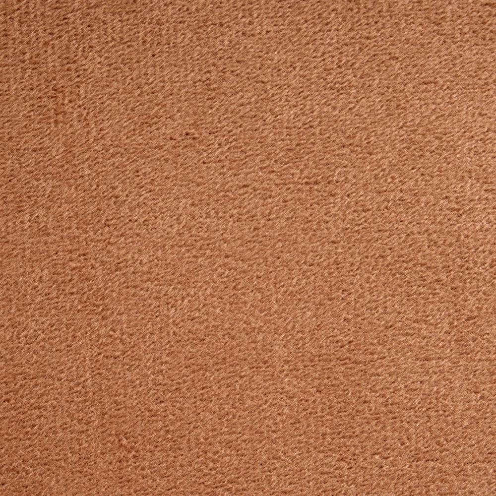 Pouf in velluto marrone 50 x 50 x 30 cm Pouf Seduta decorativa rotonda Stile moderno Soggiorno Camera da letto