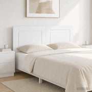 Testiera da Muro UTRECHT Bianco Legno ingegnerizzato 897845