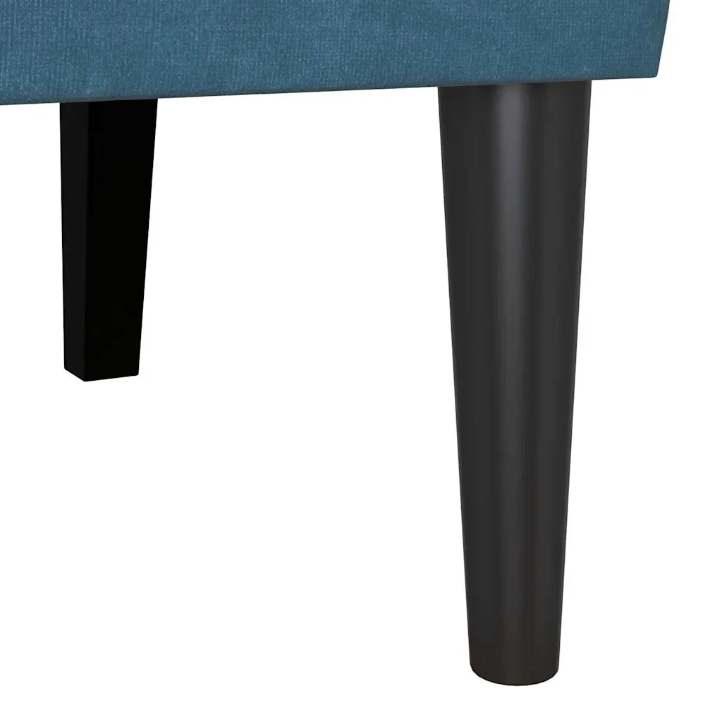 Panca Chesterfield Blu 112 x 65,5 x 75 cm Velluto 42019294
