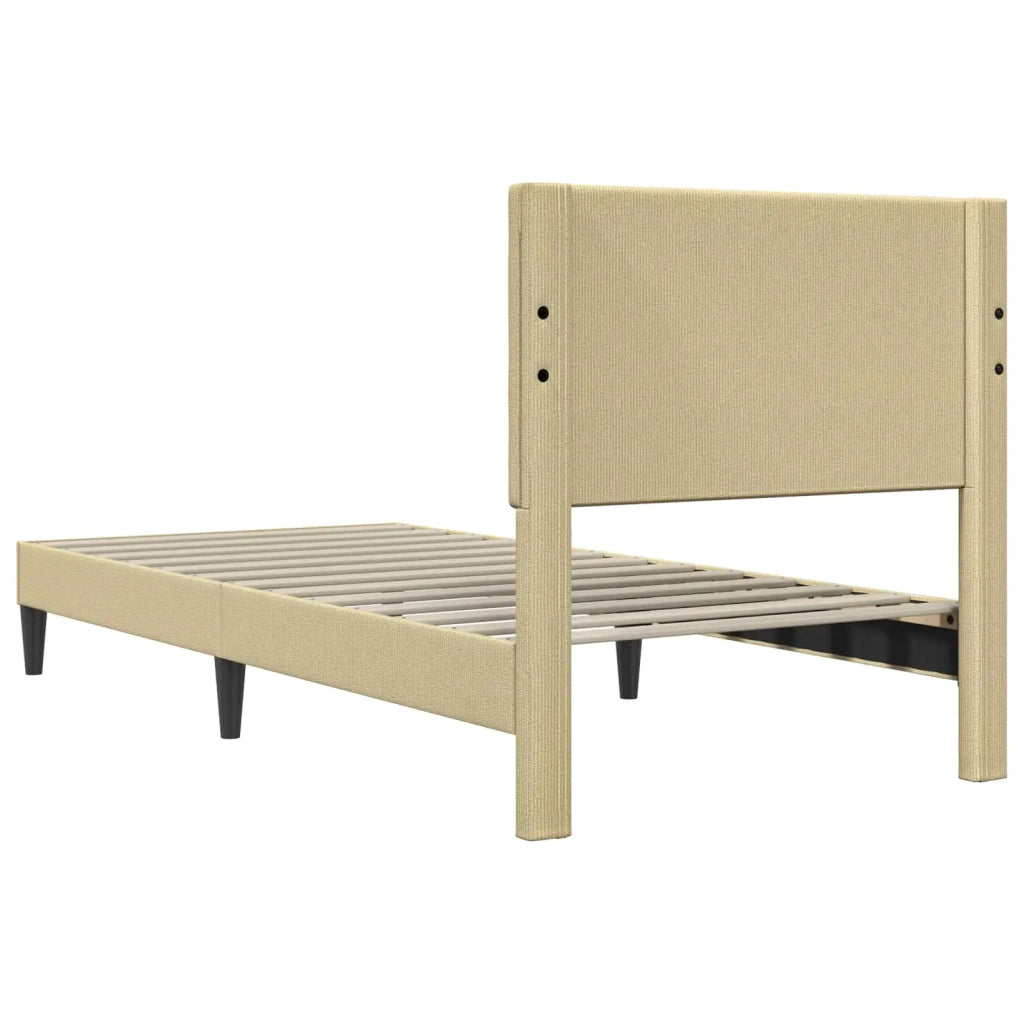 Struttura del letto Grigio Verde Chiaro 90 x 200 cm 42027715