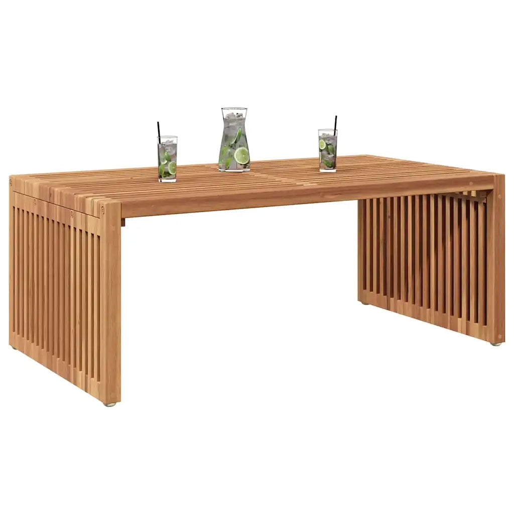 Tavolo Laterale da Giardino Marrone 90 x 50 x 36 cm 42006355