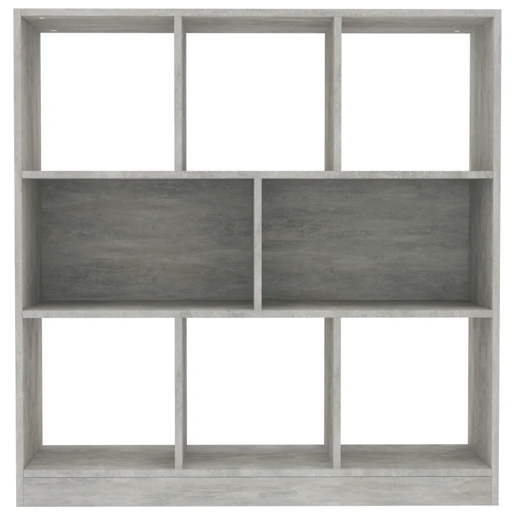 Libreria Grigio Cemento 97,5x29,5x100 cm in Legno Multistrato 800175