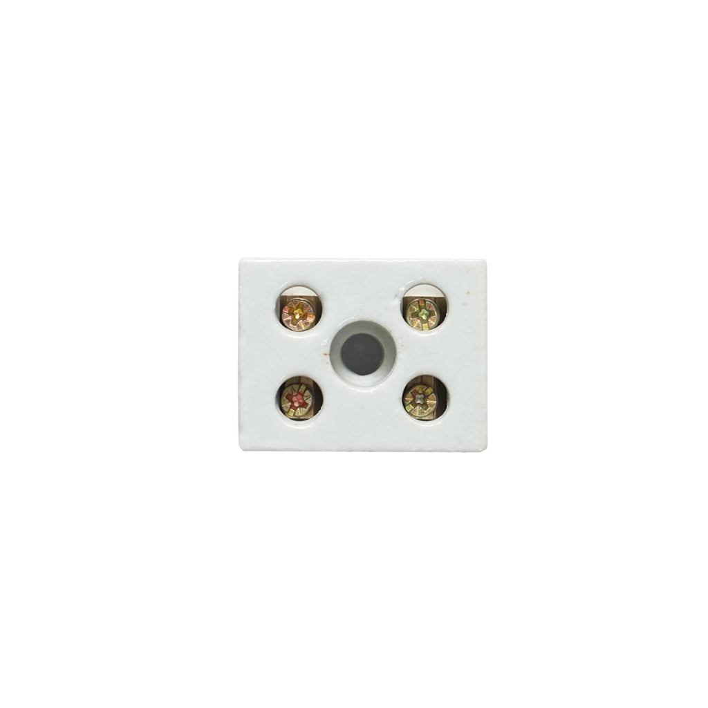 Morsettiera in ceramica 30A, 2 poli 0,5-6mm Leader