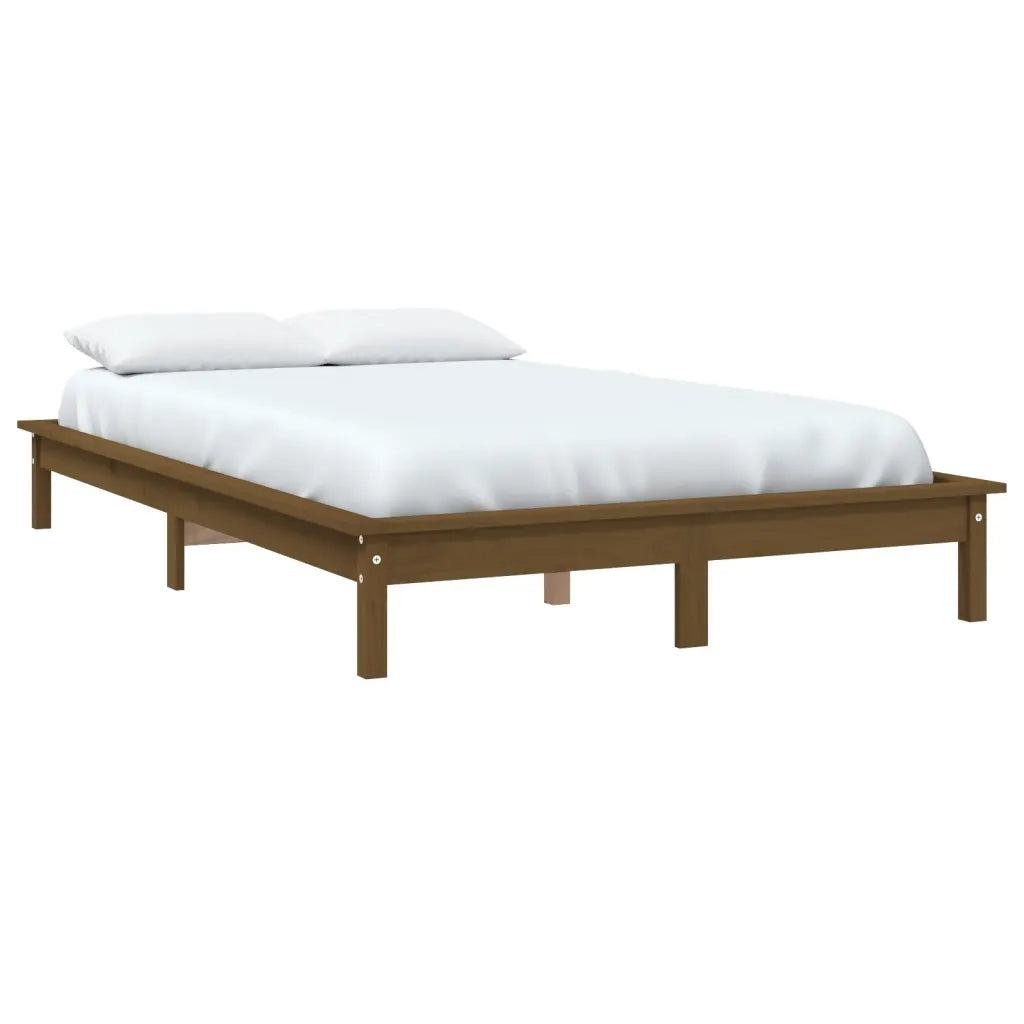 Giroletto senza Materasso-Struttura Letto Ambra 200x200 Legno Massello 471798