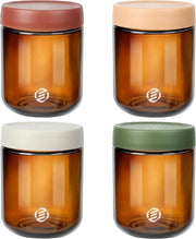 Set di Overnight Oats in Bicchieri di Mason - Muesli - Bicchieri per Oat - Set di 1-6 pezzi - Capacità 300ml - 500ml - 700ml