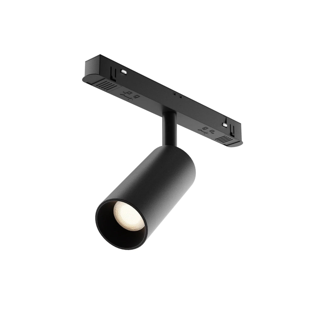 Maytoni Faretto moderno Exility Focus LED 1 luce LED integrato nero alluminio