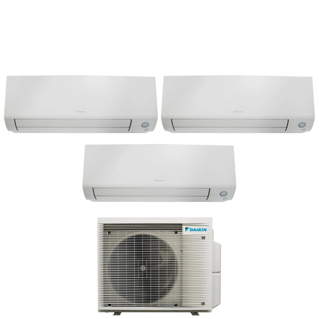 Condizionatore Trial Split Daikin Perfera All Seasons 9+9+15 con 3MXM68A R-32 Wi-Fi Integrato - Garanzia Italiana