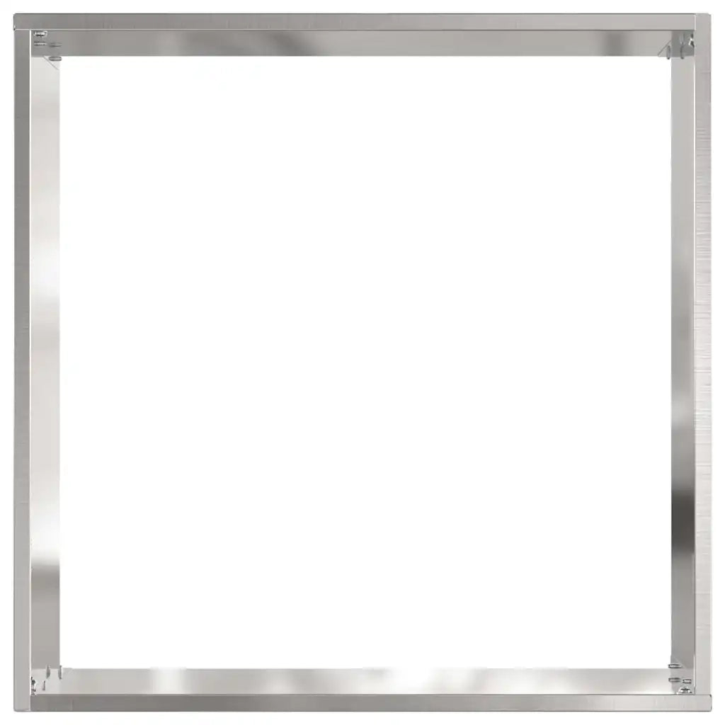 Bordura per Prato Argento 40 x 40 x 13 cm Acciaio inossidabile CFW8915908