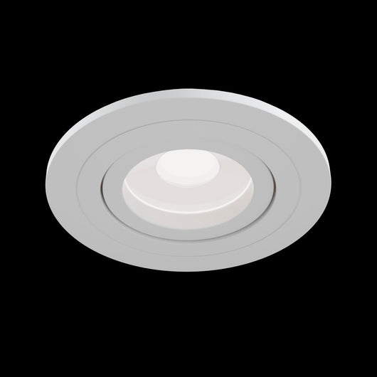 Faretto da incasso Downlight in Alluminio Atom Bianco