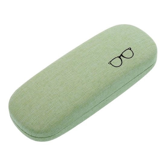 Portafoglio per occhiali rigido - Caso portatile per occhiali - Design unisex - Leggero - Protezione contro le abrasioni - 6,3x2,36x1,46 - Contenitore per occhiali