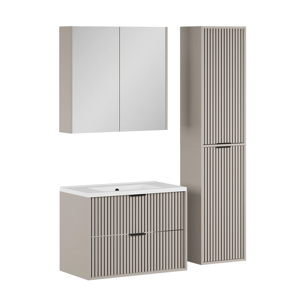 Vicco Set di mobili da bagno Cachemire 4 parti