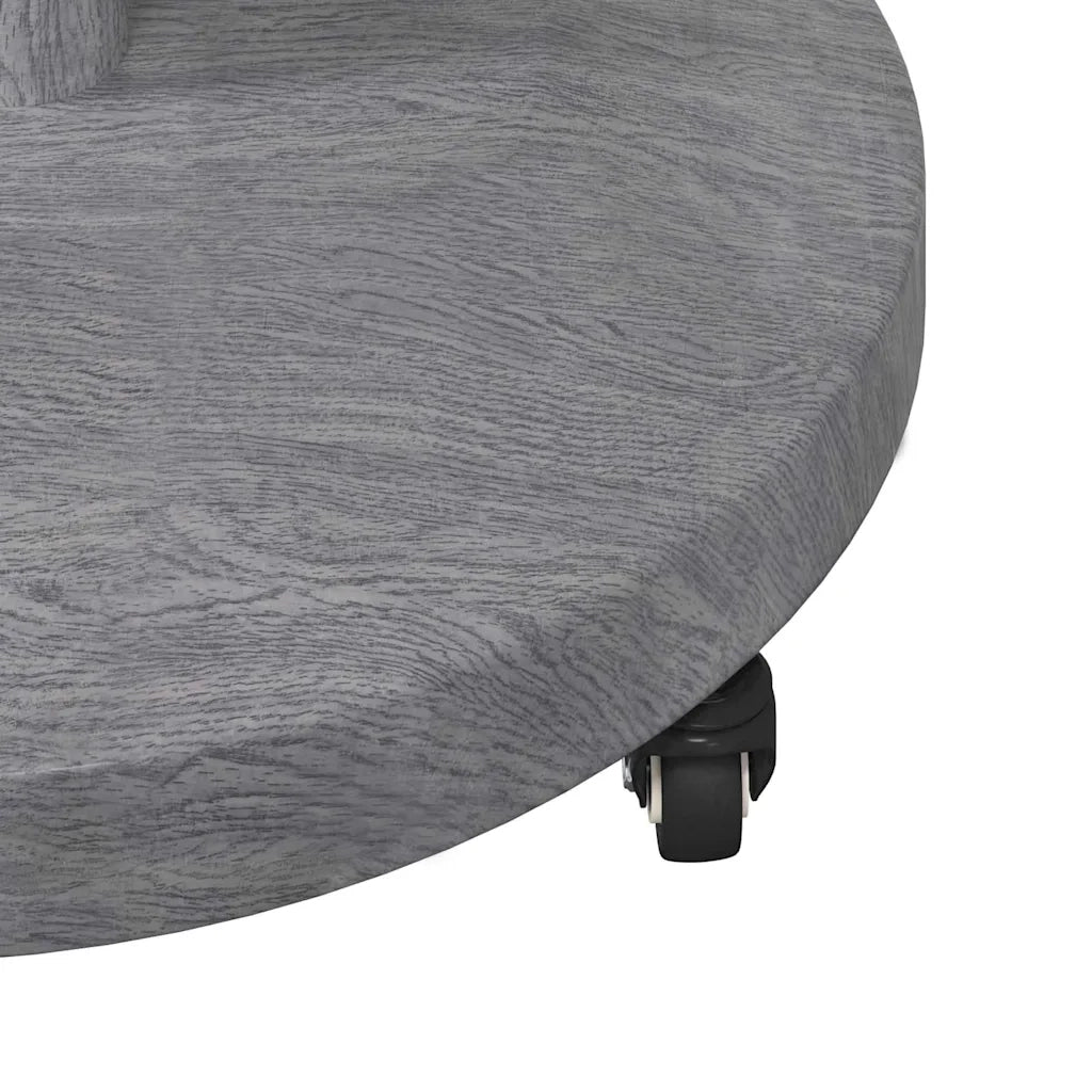 Base per ombrellone Aspetto Legno Grigio Scuro 48 x 48 x 32 cm CFW6465031