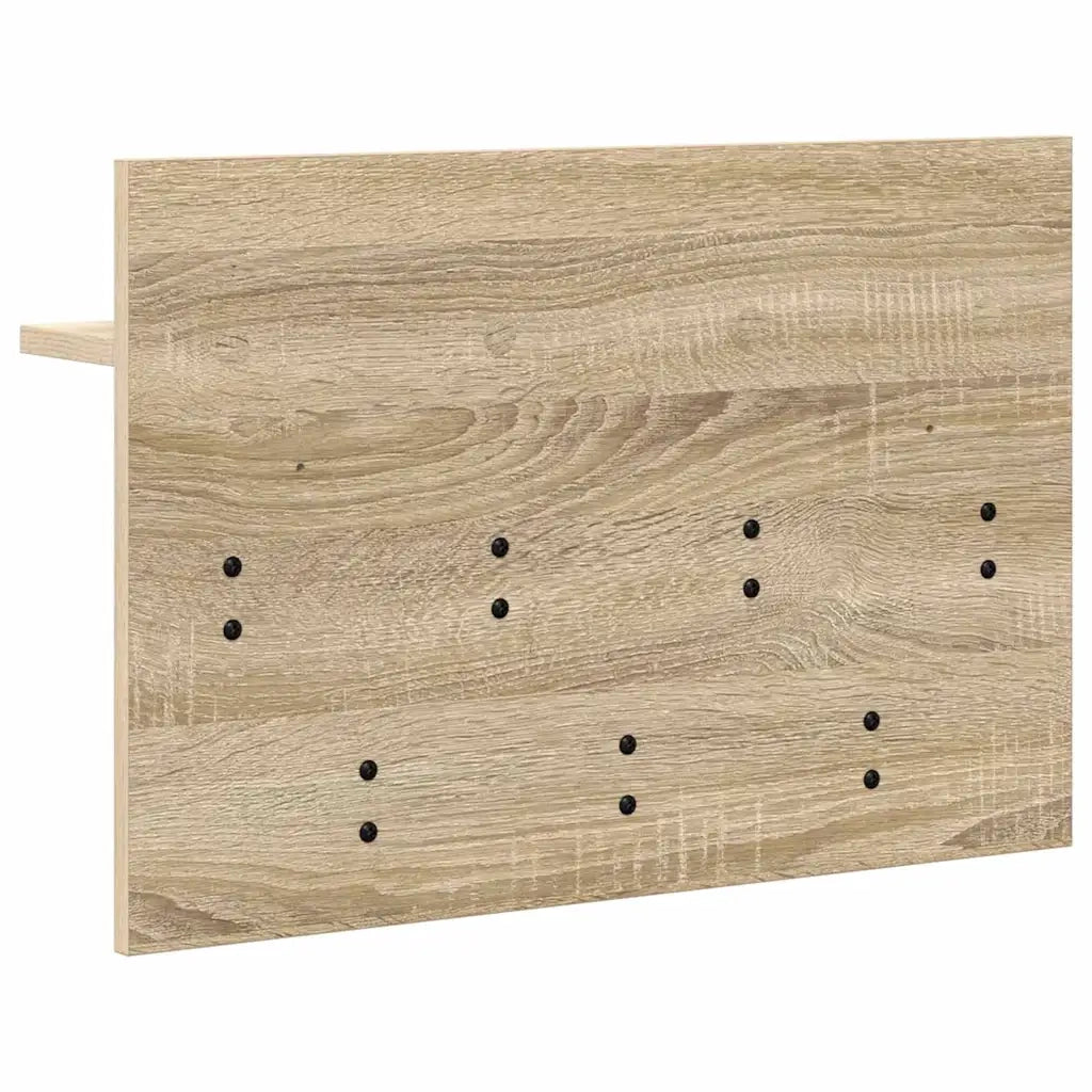 Appendiabiti a muro Rovere Sonoma 60 x 40 x 12 cm 874429
