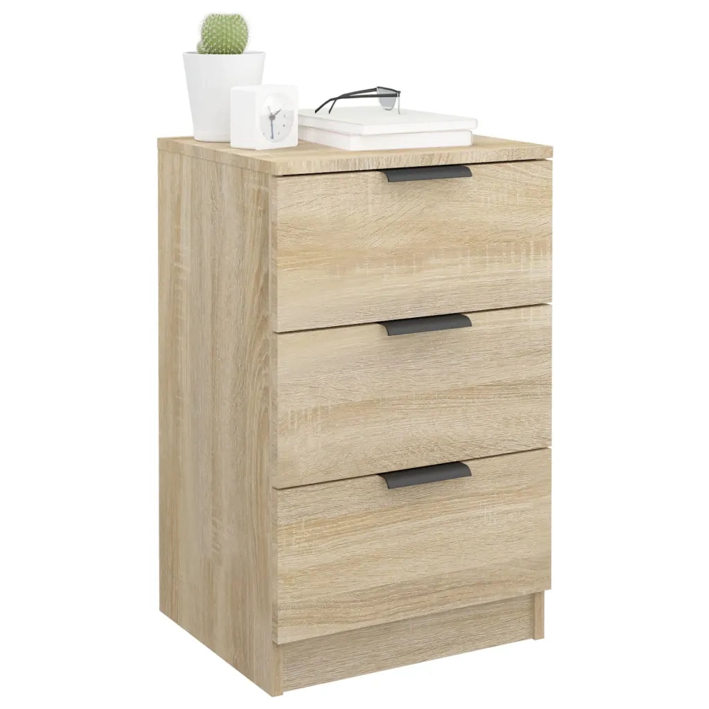 Comodini 2 pz Rovere Sonoma 40x36x65 cm cod mxl 30885