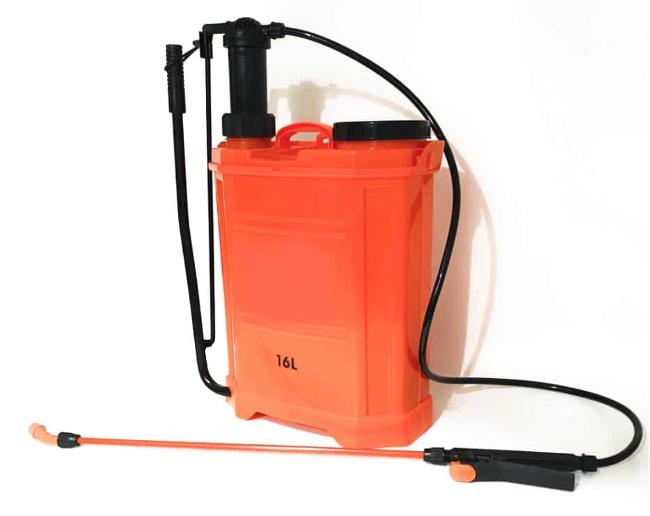 Pompa a spalla zaino manuale giardino 16 litri lt nebulizzatore irroratrice spruzzino