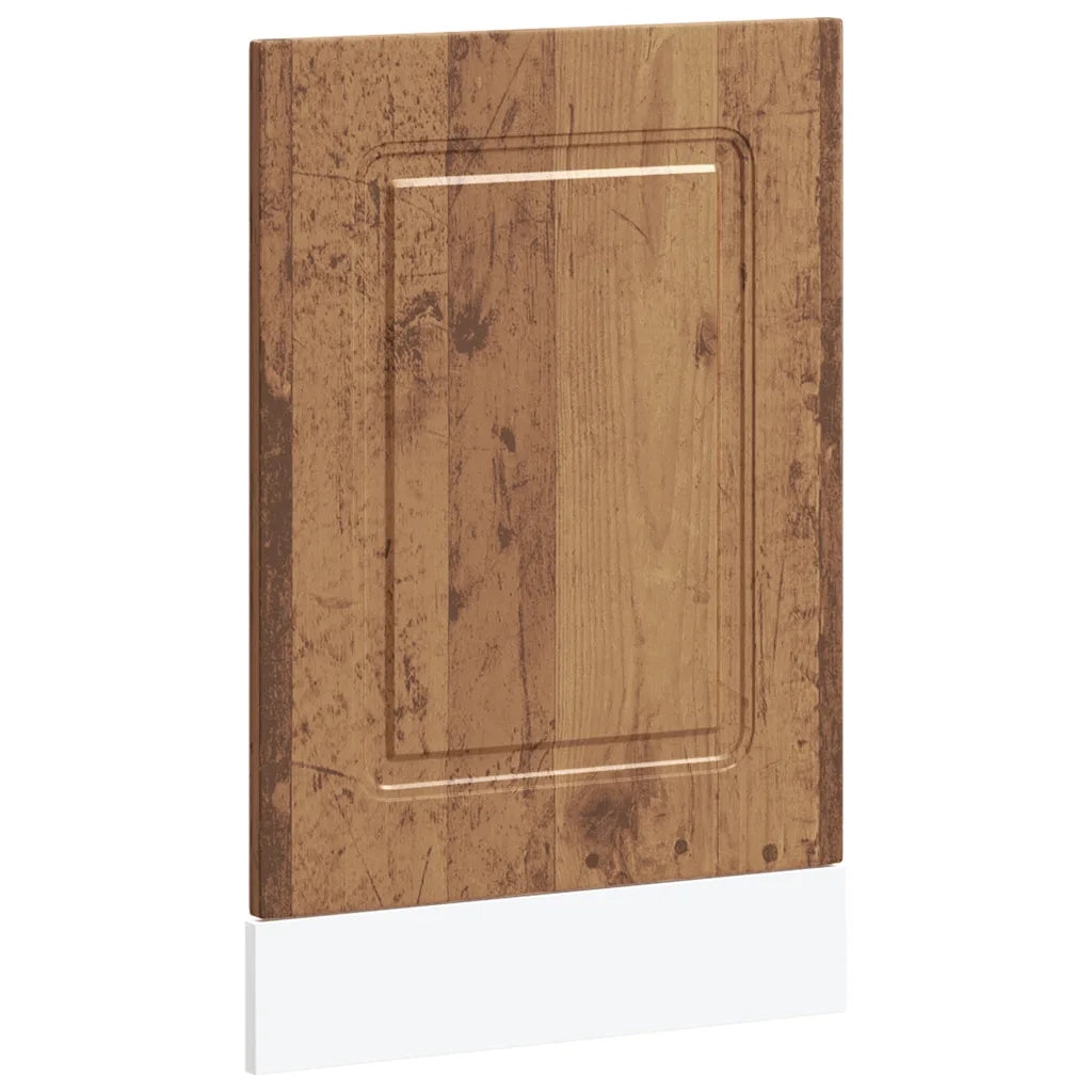 vidaXL Pannello Lavastoviglie Kalmar Legno Antico 45x1,5x67 cm