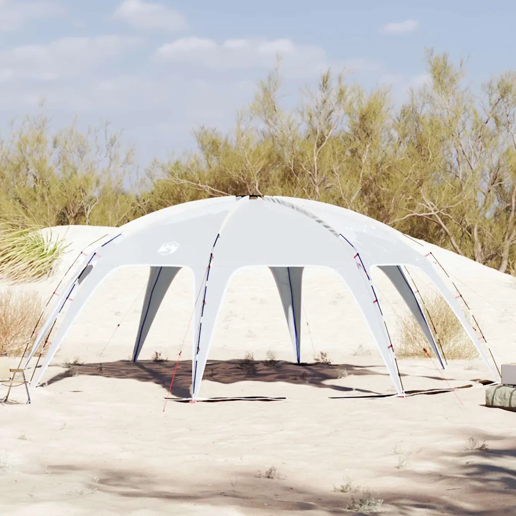 Tenda per Feste-Tenda da campeggio Grigia Impermeabile 261636