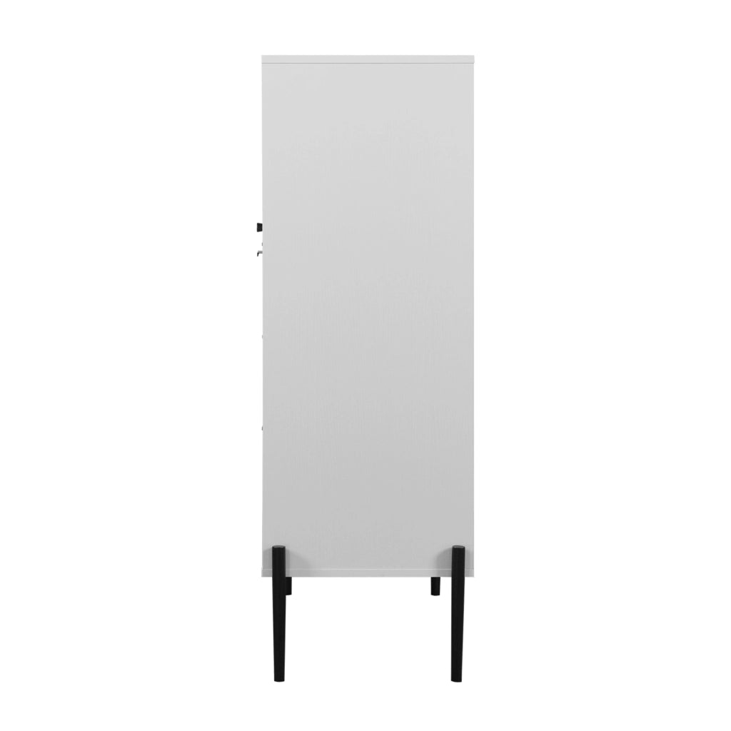 Credenza con Cassetti, Anta e Vetrina ¨C Xylo ¨C Legno, 85x40x120 cm