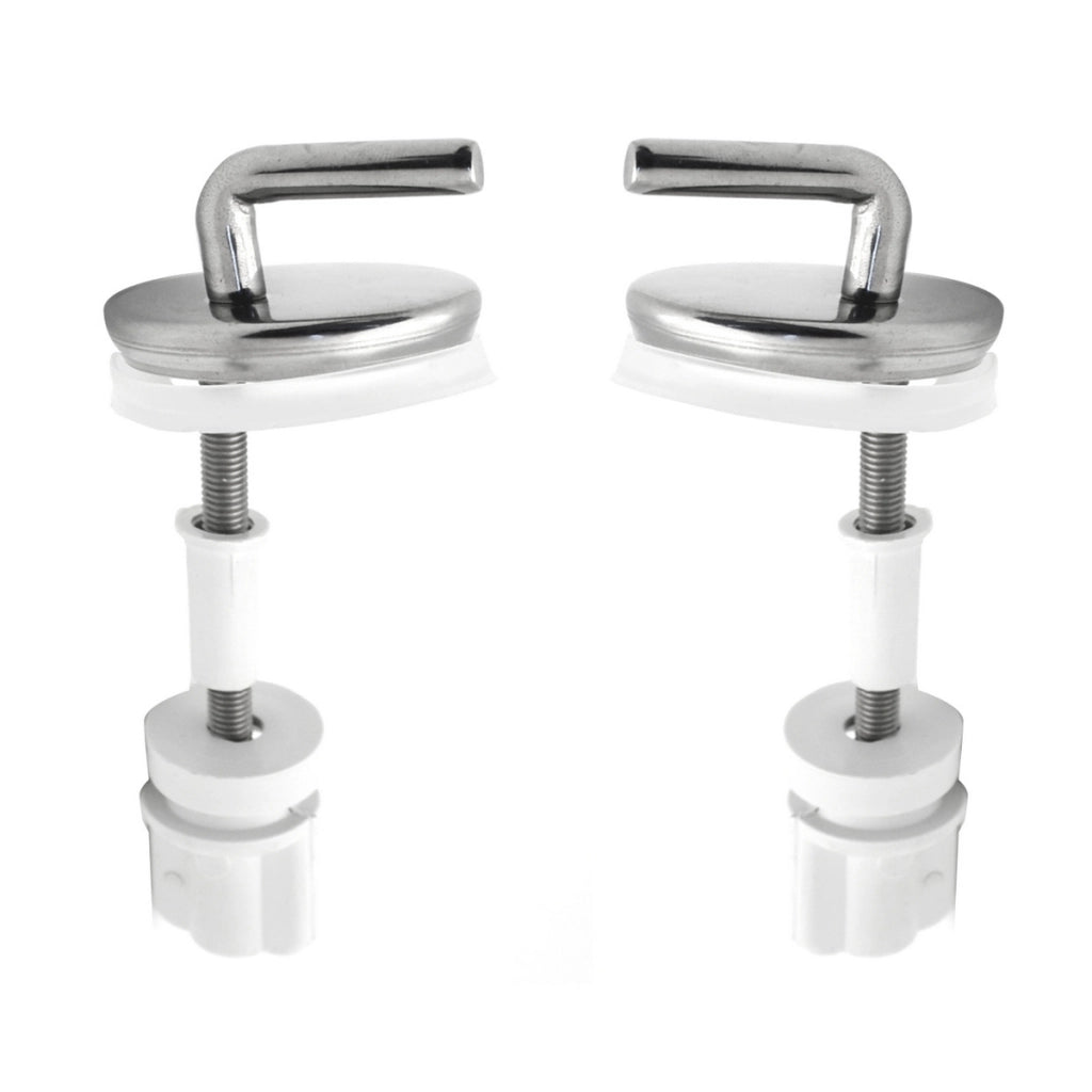 CERNIERA SINGOLA REGOLABILE PASSANTE IN ACCIAIO INOX- Cromo- DH- pezzi 1