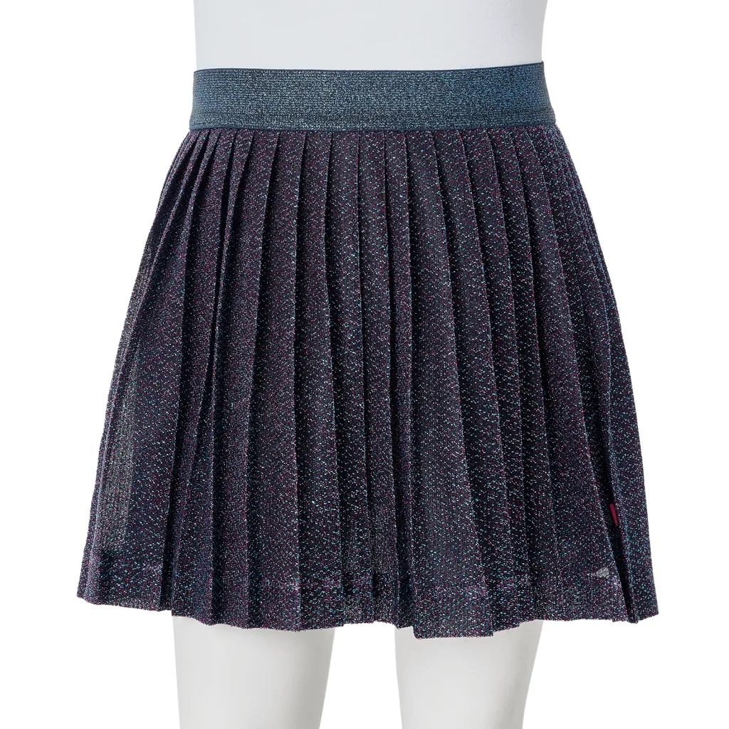 Gonna da Bambina con Brillantini Blu Marino 116 CFW3921935