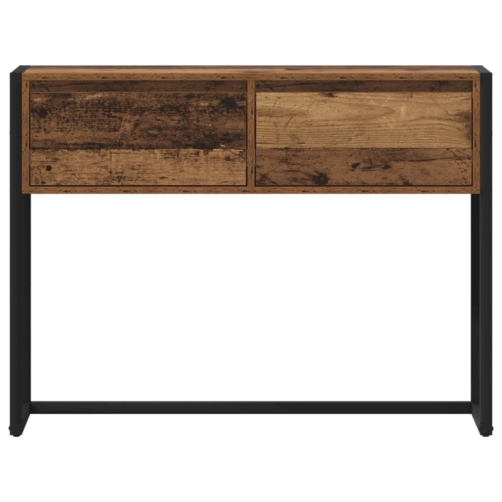 Tavolino Legno vecchio 100 x 36 x 75 cm Legno multistrato