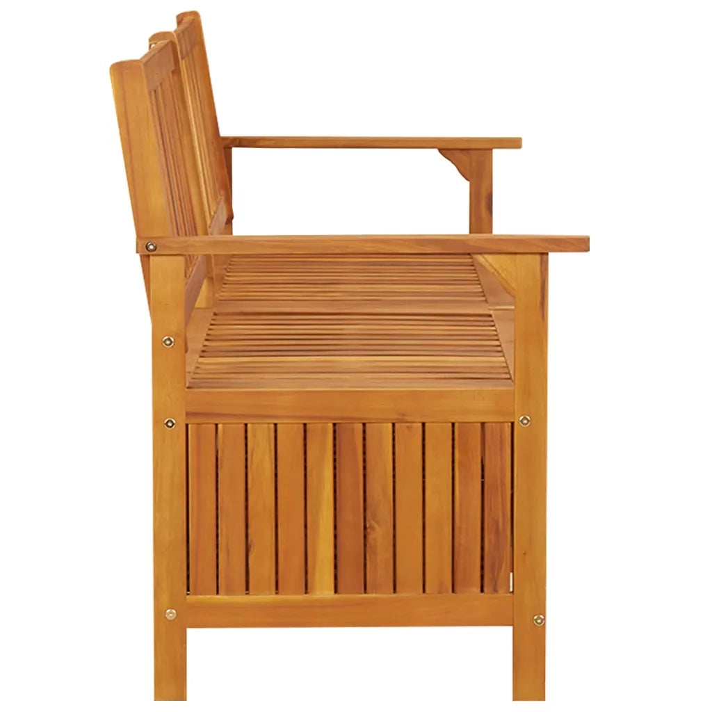 Cassapanca 170 cm in Legno Massello di Acacia 316744