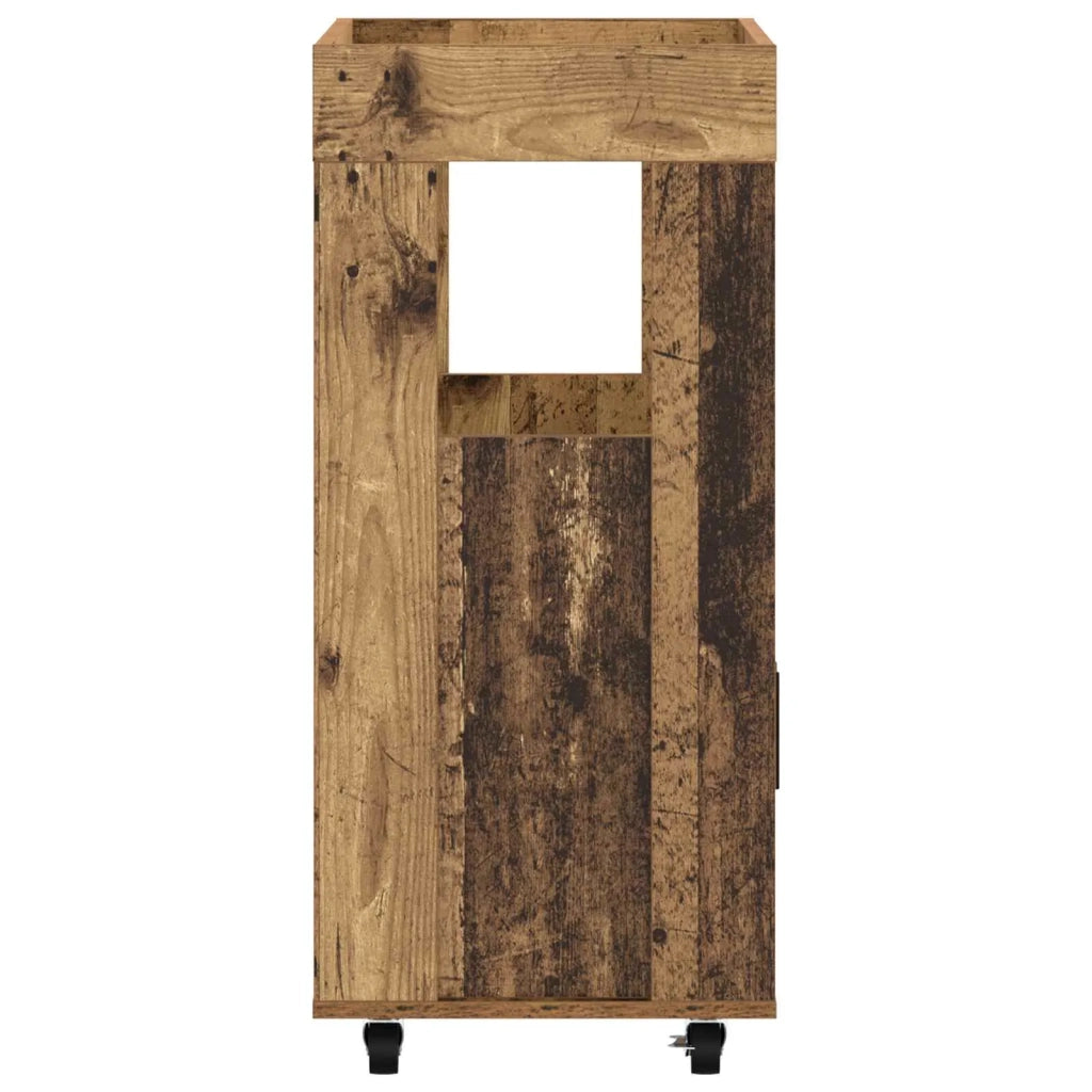 Carrello da Bar Legno di quercia 60 x 39.5 x 89 cm 8015684