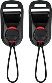 Set di 2 adattatori di chiusura cameraria universali con connettori veloci. Ideali per fotografi.