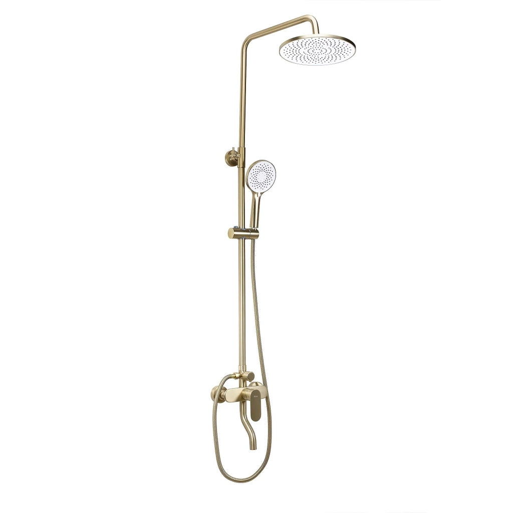 Set Doccia Rea Drop Brush Gold