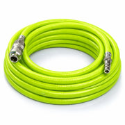 Tubo Aria Compressa 20m PVC Rinforzato 300 PSI Attacco Rapido 1/4'' 10x15 mm