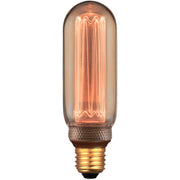 Lampadina LED decorativa T45 ambra E27 4W 200lm 1800K Polux