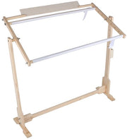 Borduraframe Regolabile - Standard per Punti di Seta - 360° Rotativo - Legno di Abete - 5 Posizioni per Piedi - Per l'Uso Casa