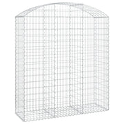Cesto Gabbione ad Arco 150x50x160/180 cm in Ferro Zincato