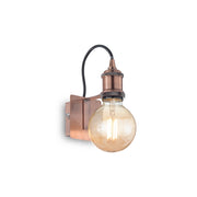 Applique Rustica-Country Frida Metallo Rame 1 Luce E27