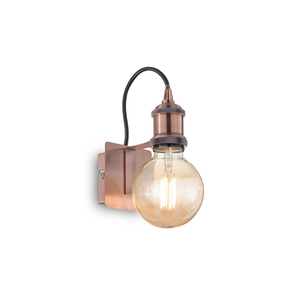 Applique Rustica-Country Frida Metallo Rame 1 Luce E27