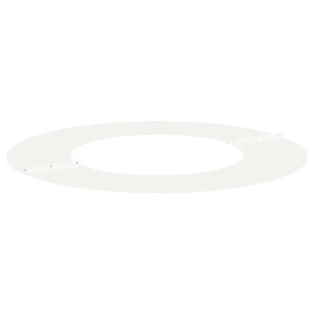 adatto per Anelli d'Albero Piatto 5 pz Bianco ?40 / 70 cm CFW2881040