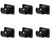 Set di 6 supporti per tenda senza foratura con adesivo self-locking