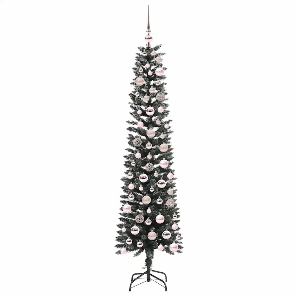 Albero di Natale artificiale con 300 LED Verde 180 cm 3395942