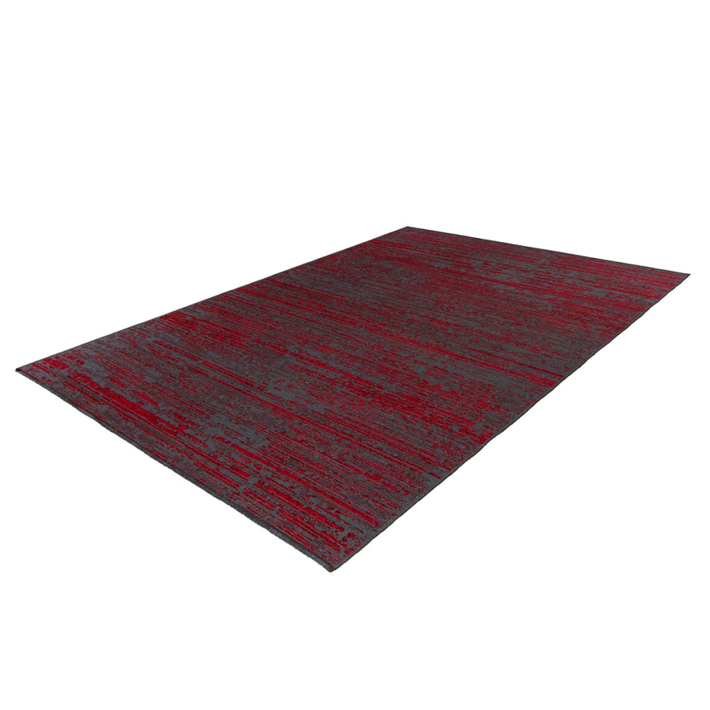 Tappeto Kalea 100 Rosso con Effetto Rilievo 120x170 cm