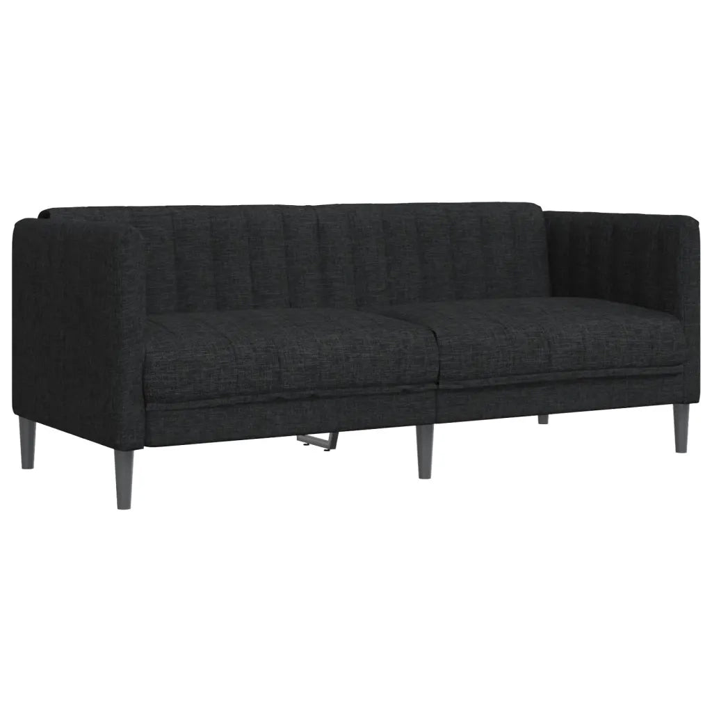 Set d Divani 3 pz Nero in Tessuto 3209231