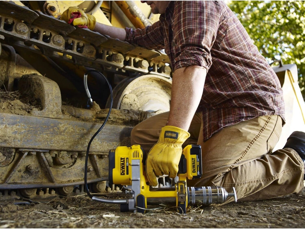 DeWalt Pistola per ingrassaggio XR 18V ​​senza caricabatteria/batteria, Multicolore
