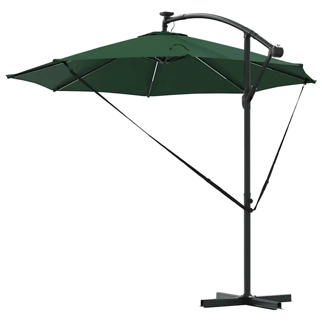 Ombrello | Parasolne Verde 294 x 294 x 248 cm Poliestere e Alluminio