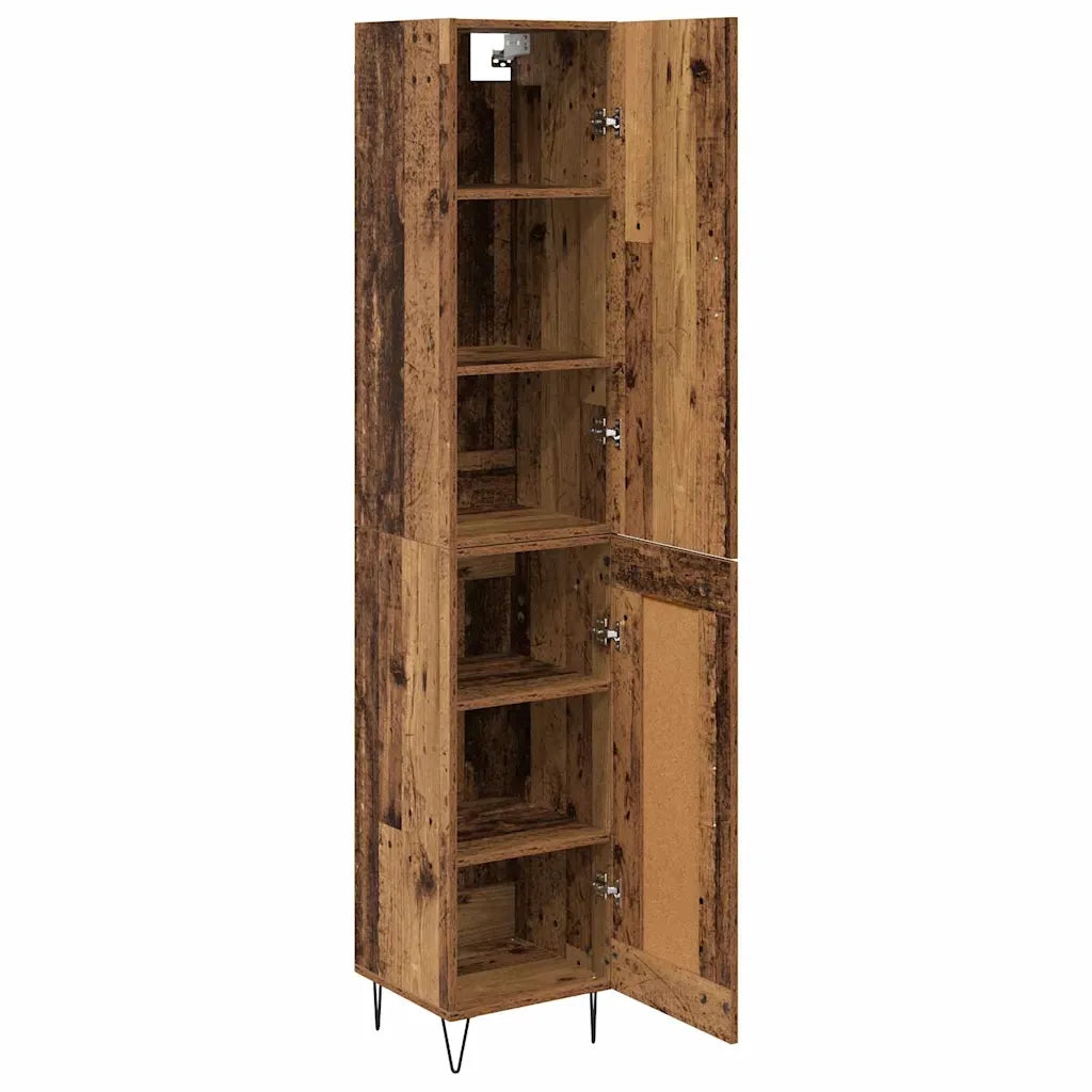 Credenza Legno vecchio 34,5 x 34 x 90 cm Legno multistrato 3402721