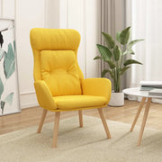 Divano Sedia-Poltrona Relax Giallo Senape in Tessuto 136903