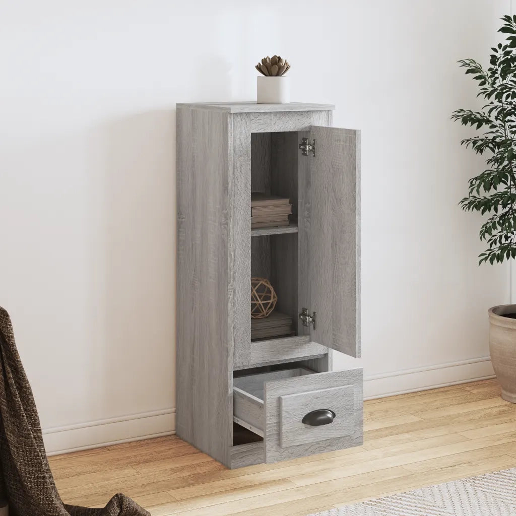 Credenza | Madia | Buffet da pranzo | Armadio da pranzo Grigio Sonoma 36x35,5x103,5 cm in Legno Multistrato