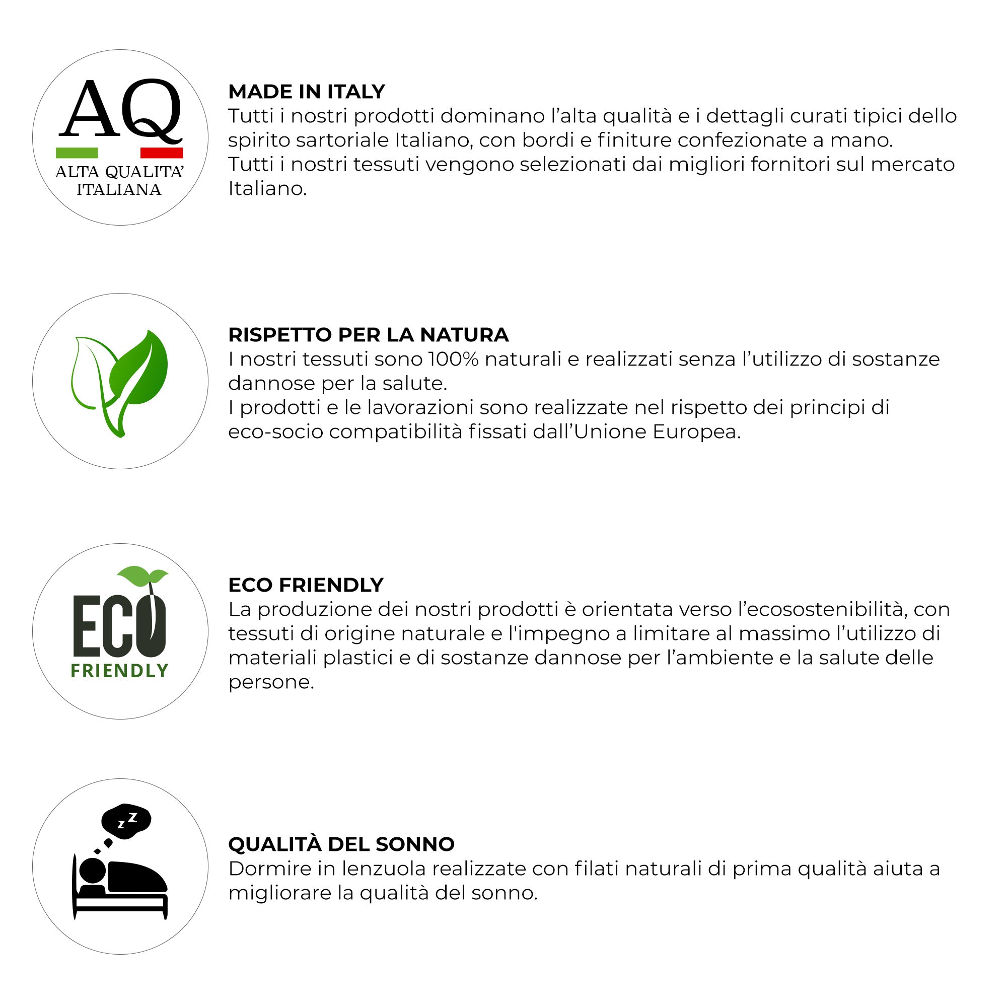 Set Lenzuola Sopra Sotto e Federe Bordi in Raso Garrini Eveline Avorio/Ruppia Varie Misure