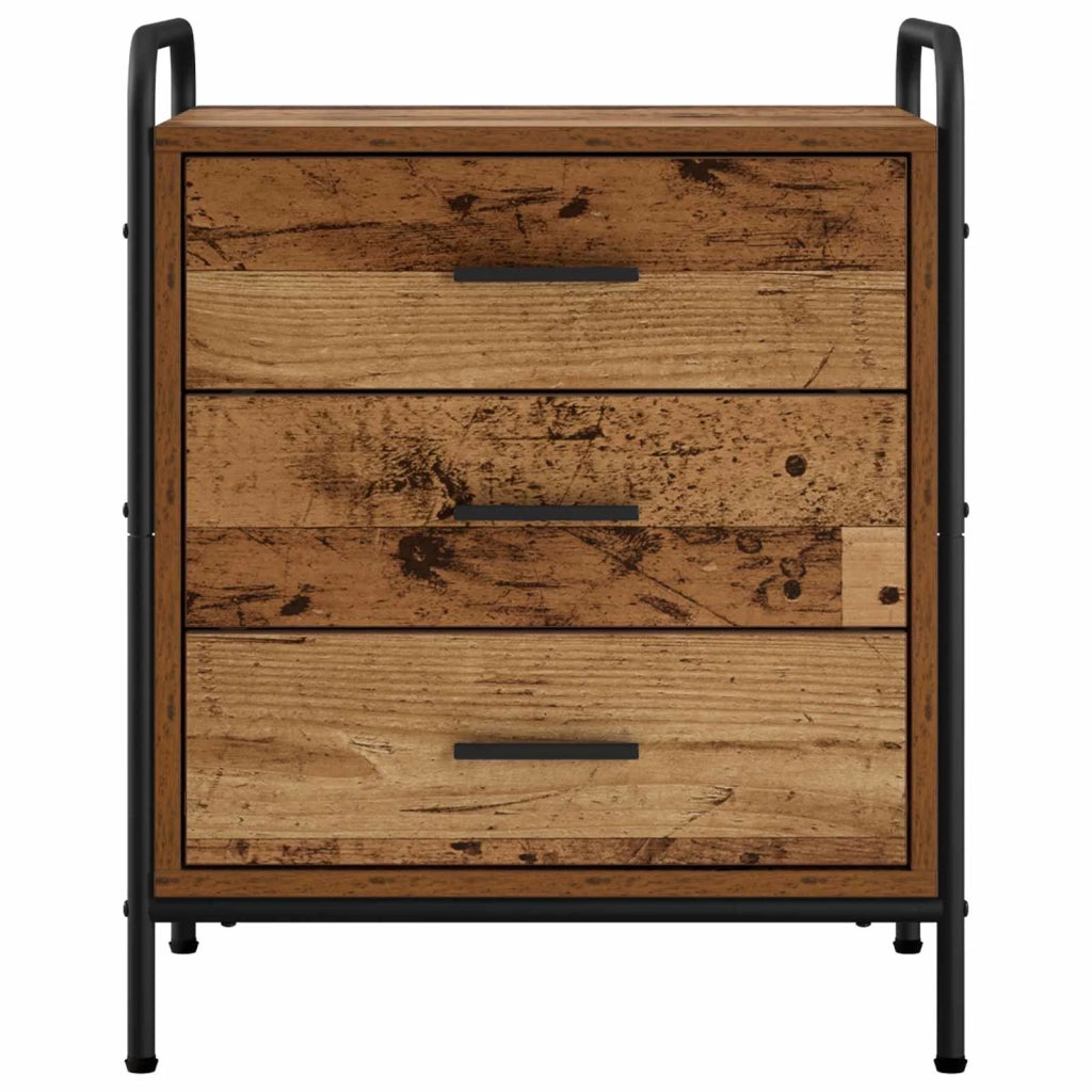 Armadio da Notte Legno antico 48 x 36,5 x 60 cm 8013538