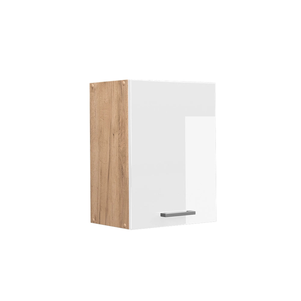 Vicco Pensile da cucina Bianco lucido 45 cm